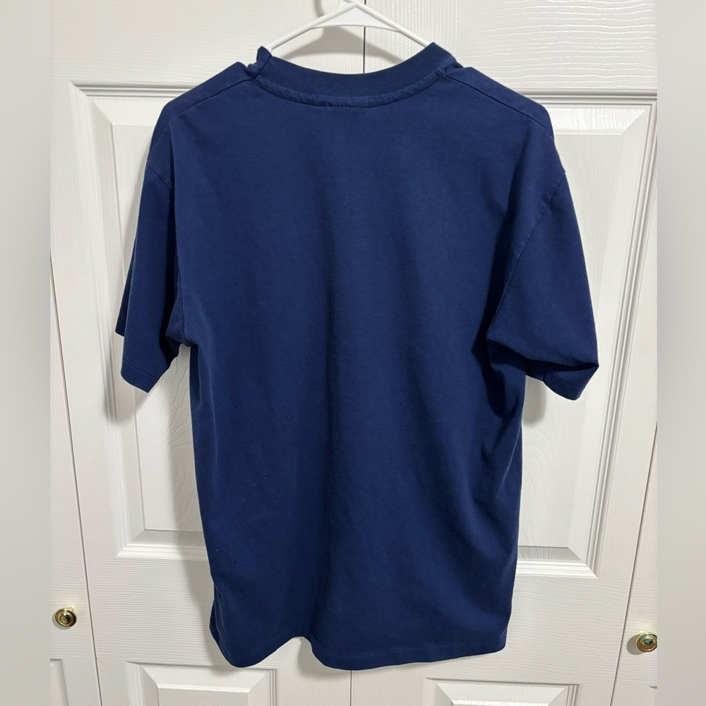 Vintage 80s NAVY shirt - Picture 2 of 4